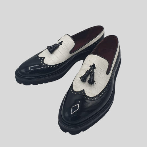 Men Casual Shoes Breathable Leather Loafers Driving Moccasins Comfortable Slip